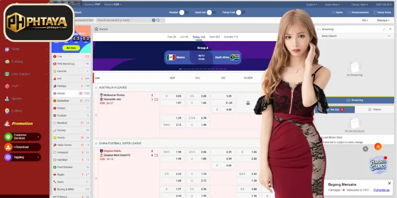 Palakasan PHTAYA ang nangungunang platform para sa sports betting