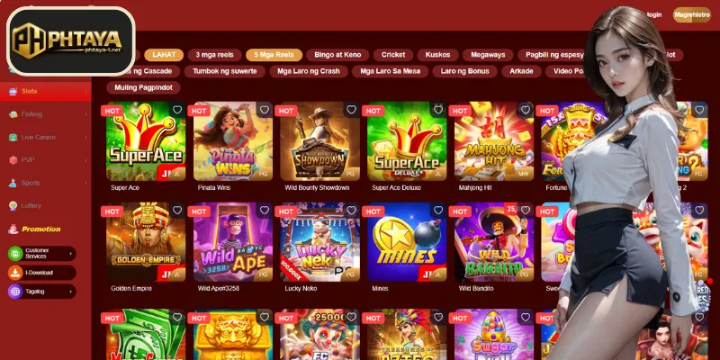 Slots ng PHTAYA ang pinakamagandang pagpipilian para sa mga Pinoy